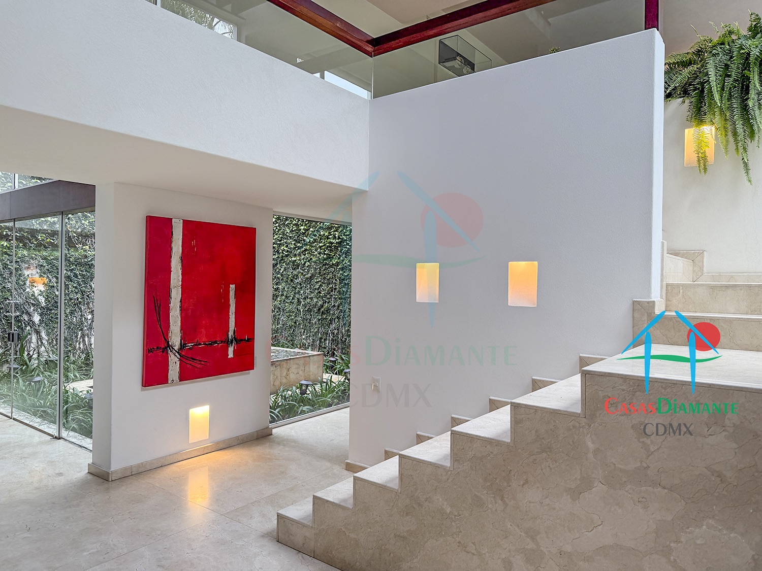 Jardines del Pedregal Casa Rivera EJ - Vestíbulo de acceso 3